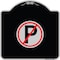 Signmission No Parking Symbol Heavy-Gauge Aluminum Architectural Sign, 18" x 18", BS-1818-23655 A-DES-BS-1818-23655 - alternate 1